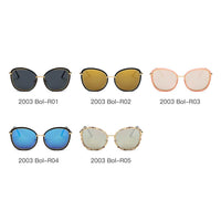 Thumbnail for Brookville | S2003 - Women Round Cat Eye Oversize Sunglasses - 5 COLORS -