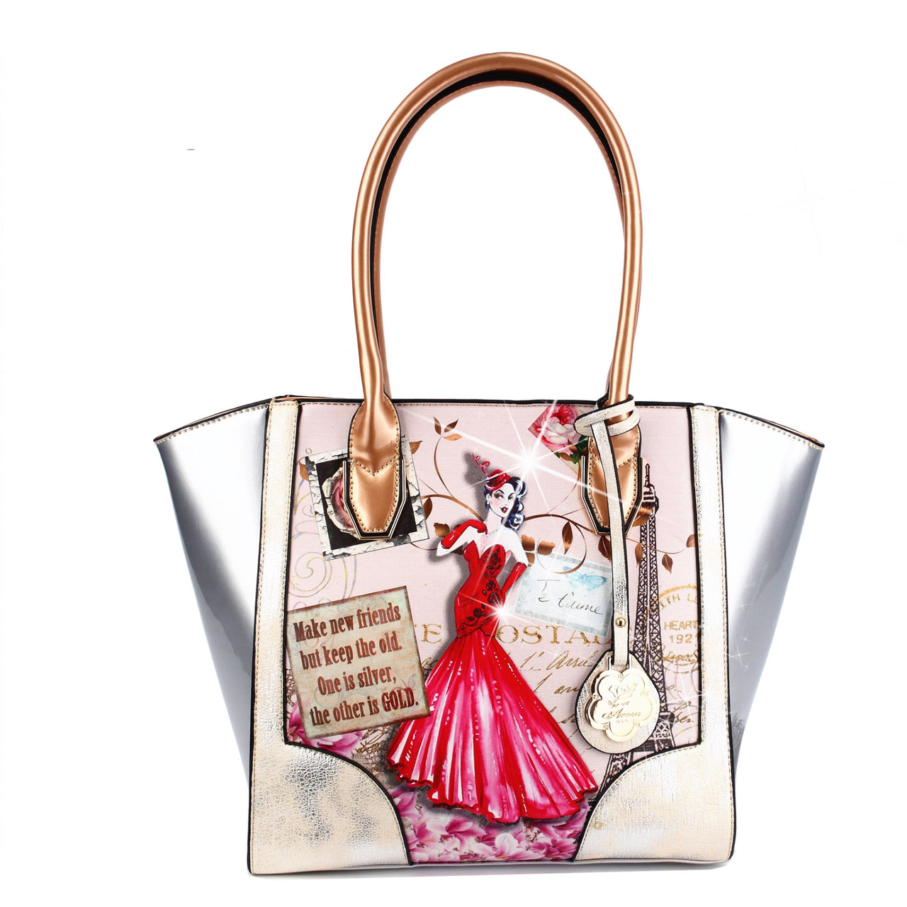 BRANGIO ITALY - Lady Luck 2.0 Vintage Scratch & Stain Resistant Top-Handle Bag - 3 COLORS -