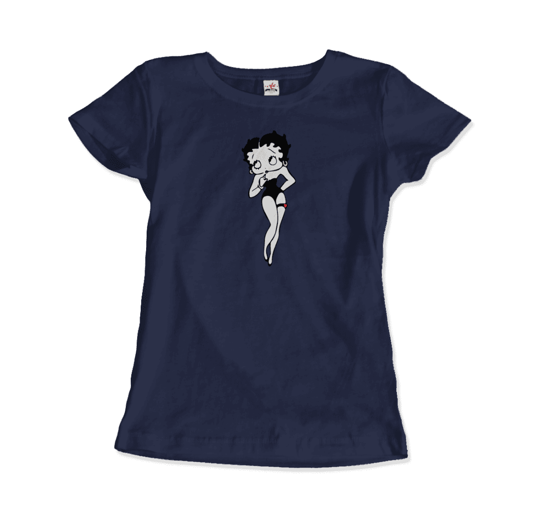 Betty Boop Vintage Design T-Shirt - 7 COLORS -