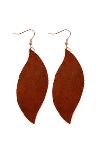 Thumbnail for Fringe Suede Leather Earrings - 13 COLORS -