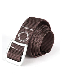 Thumbnail for Mens Adjustable Nylon Strap Military Tactical Web Belt Metal Buckle - 6 COLORS -