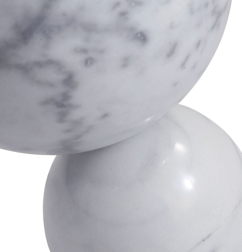 GFURN - Pénélope Side Table - White Marble -