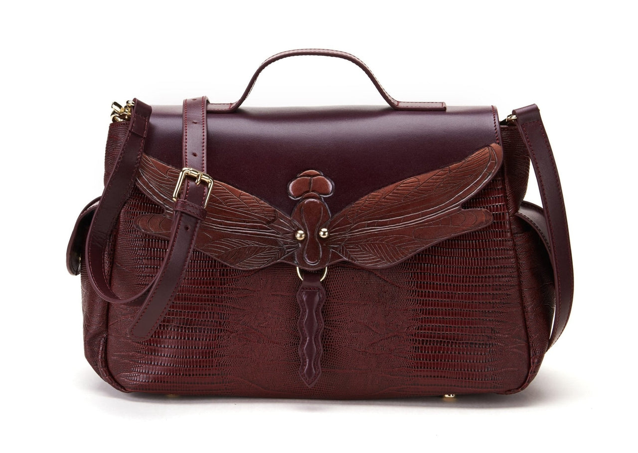 Bellorita - Dragonfly Brown Satchel - 1 COLOR -