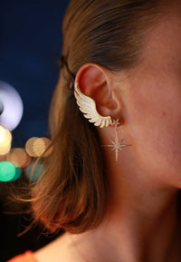 Thumbnail for LATELITA - Gabriel Angel Wing Ear Climber Gold (RIGHT) - 1 PC. -