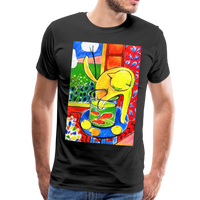 Thumbnail for Henri Matisse the Cat With Red Fishes 1914 Artwork T-Shirt - 6 COLORS -