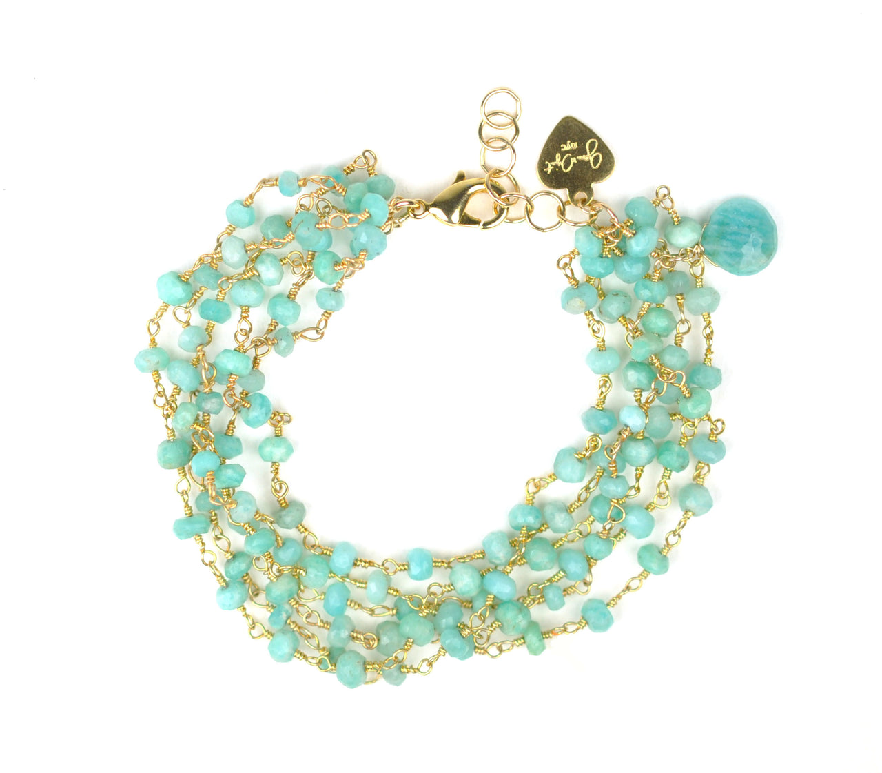 Gena Myint - Amazonite Bracelet -