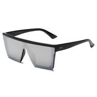 Thumbnail for Guelph | S2069 - Flat Top Square Oversize Fashion Sunglasses - 4 COLORS -