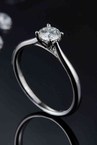 Thumbnail for Moissanite 925 Sterling Silver Solitaire Ring