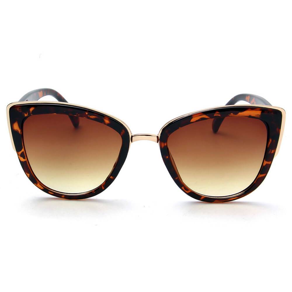 Chester | S1005 - Women's Vintage Retro Oversized Cat Eye Sunglasses - 4 COLORS -