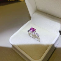 Thumbnail for 1 Carat Moissanite 925 Sterling Silver Ring