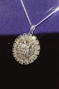 Thumbnail for 5 Carat Moissanite 925 Sterling Silver Necklace