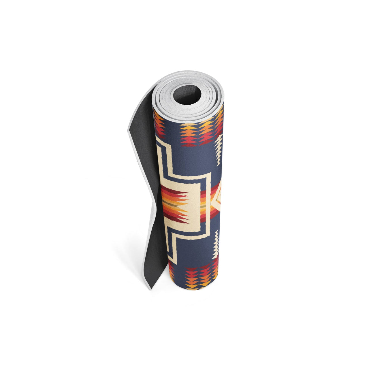 Ascend Yoga Mat Pendleton Harding Navy Mat -