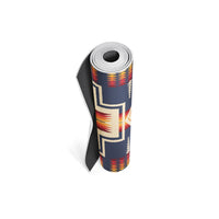 Thumbnail for Ascend Yoga Mat Pendleton Harding Navy Mat -