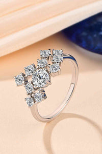 Thumbnail for 1.2 Carat Moissanite 925 Sterling Silver Ring