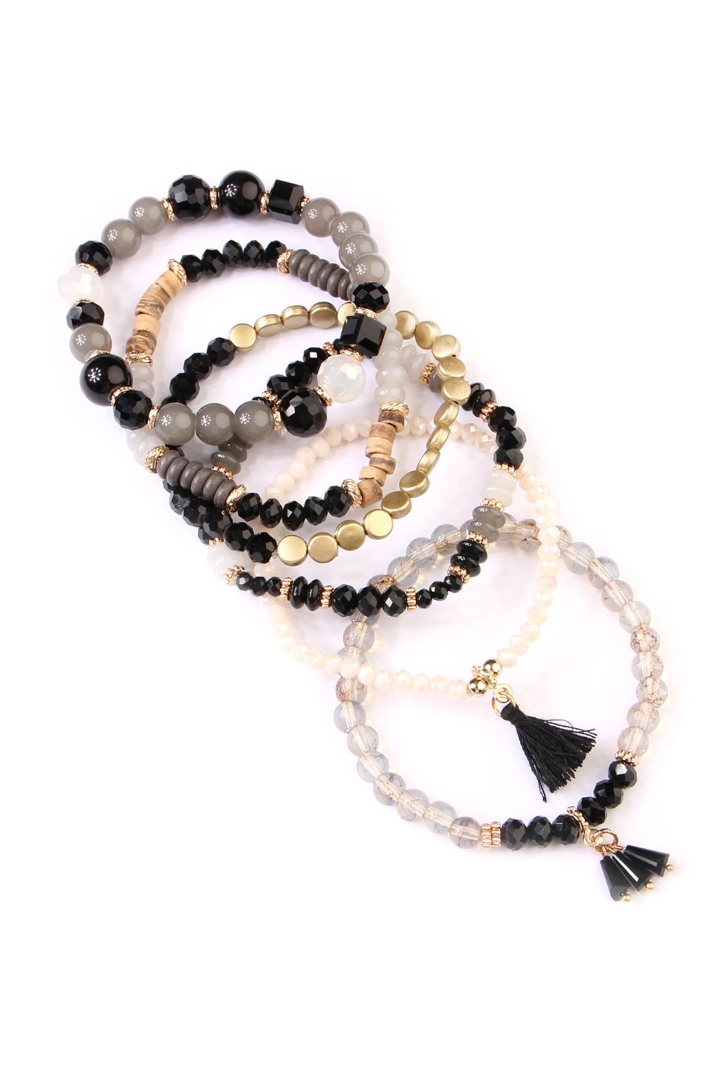 Beads Stack Bracelet - 5 COLORS