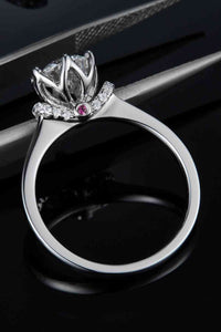 Thumbnail for 1 Carat Moissanite 925 Sterling Silver Ring