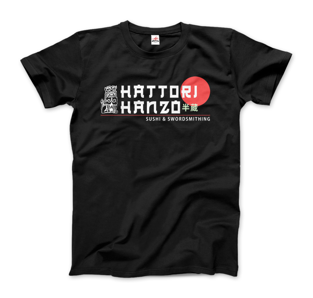 Hattori Hanzo, Sushi and Swordsmithing From Kill Bill T-Shirt - 6 COLORS -