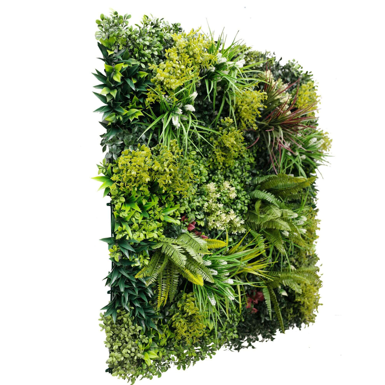 Lush Spring Artificial Vertical Garden 40" X 40" 11SQ FT UV Resistant -