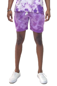 Thumbnail for Splash Cotton Tye Dye Sweat Shorts - 1 COLOR -