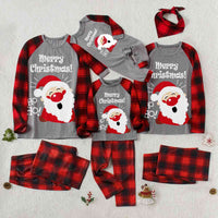 Thumbnail for MERRY CHRISTMAS Graphic Top and Plaid Pants Set - T - SOLD BY SIZE / 2 PCS. - 4 SIZES -