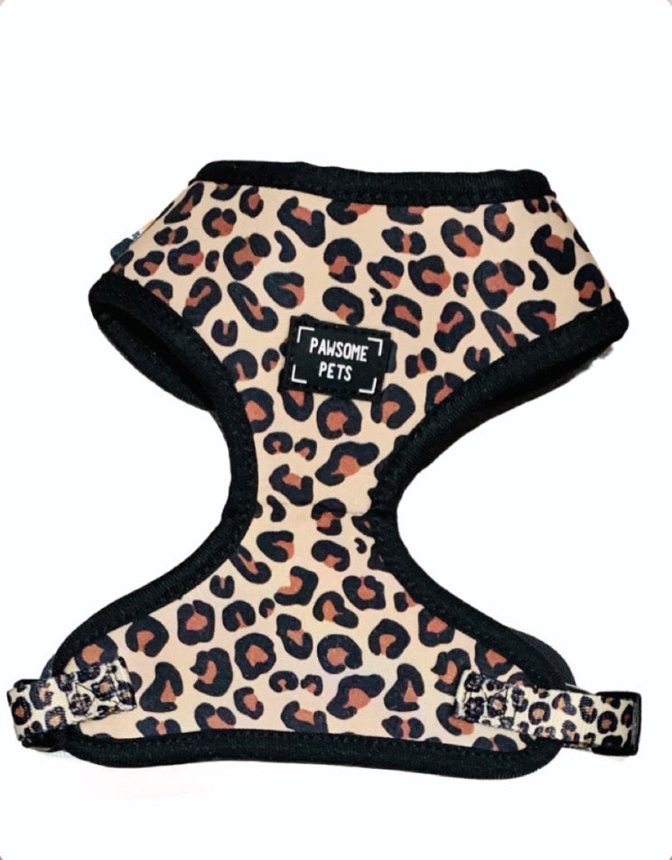 Adjustable Harness - Leopard -