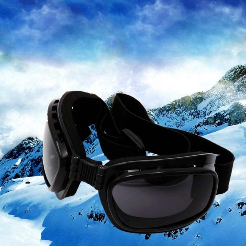 Men & Women Pocket Folding Windproof Ski Goggles Outdoor Sports Cycling - Snowboard Glasses - [27 DAY DELIVERY] -