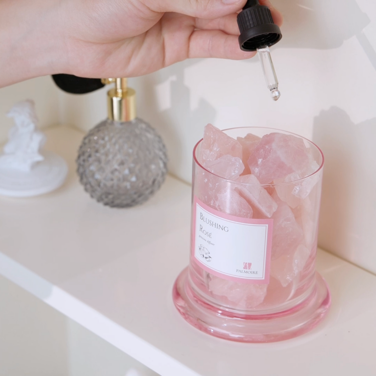 Palmoire - Blushing Rosé Gemstone Diffuser -