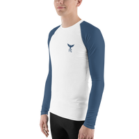 Thumbnail for FYC - Men's FYC Blue Sleeve Performance Rash Guard UPF 40+ - 1 COLOR -