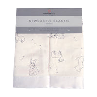 Thumbnail for Newcastle - Corgi Bamboo Muslin Security Baby Blankie -