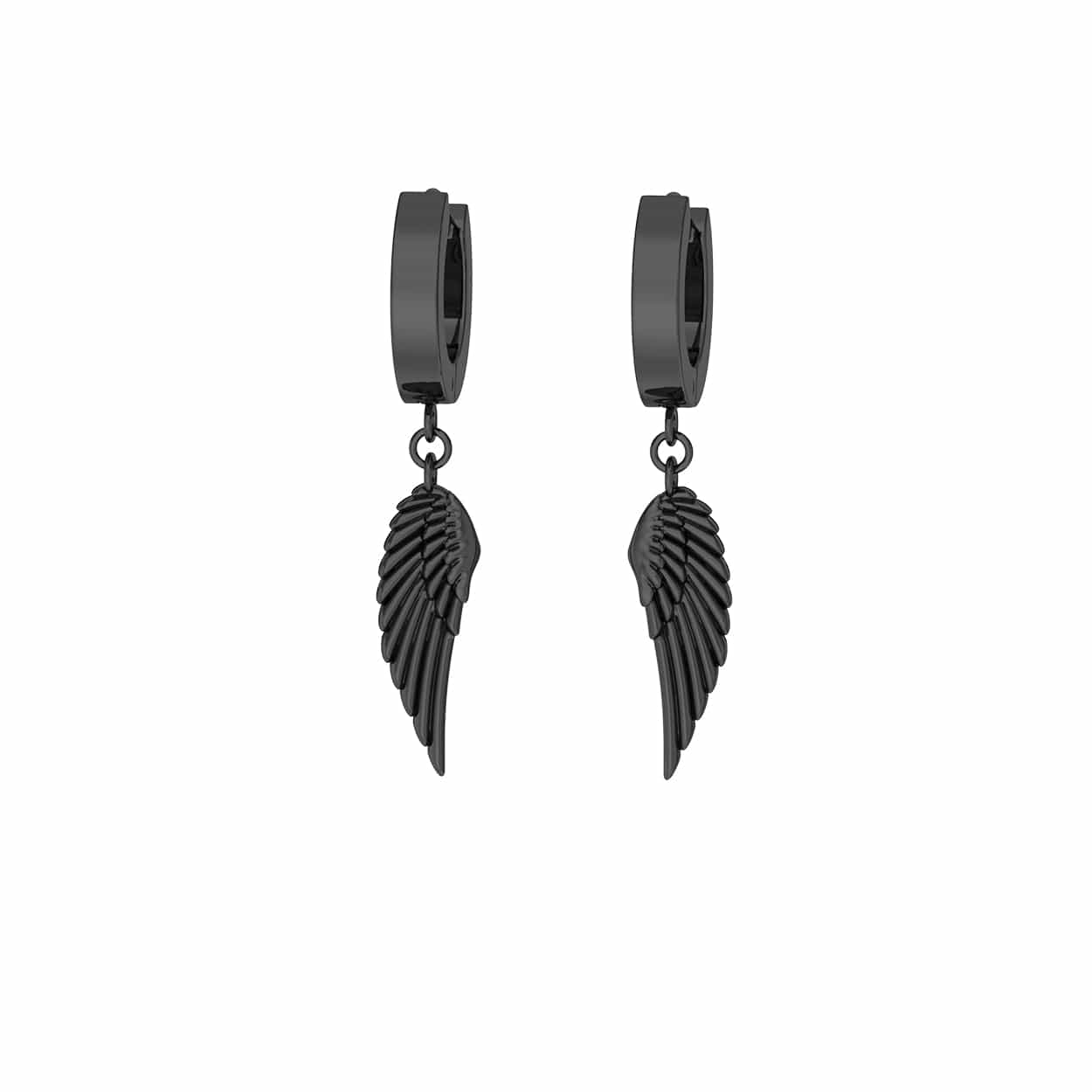 Mister - Archangel Earrings - 2 PCS. - 3 FINISHES -