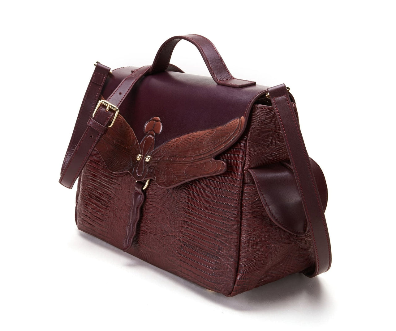 Bellorita - Dragonfly Brown Satchel - 1 COLOR -