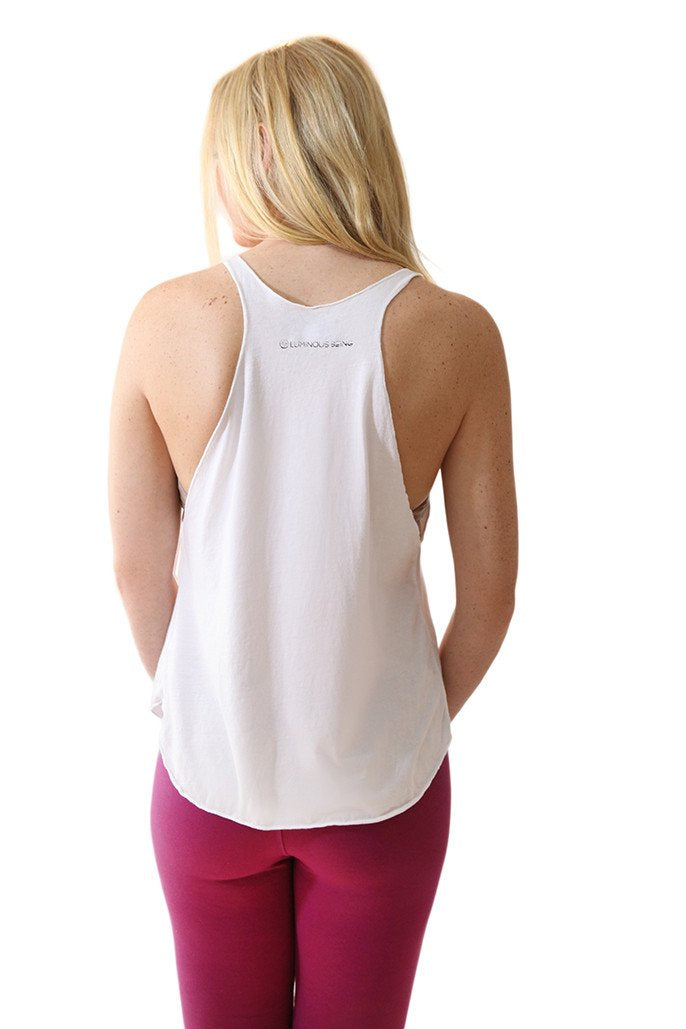 Luminous Being - OM Yoga Teja Racer Back Tank - 2 COLORS -