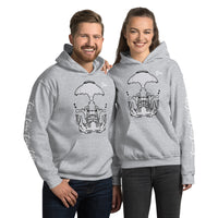 Thumbnail for Tres Palma - Totenkopf Tres - Unisex Hoodie - 11 COLORS -