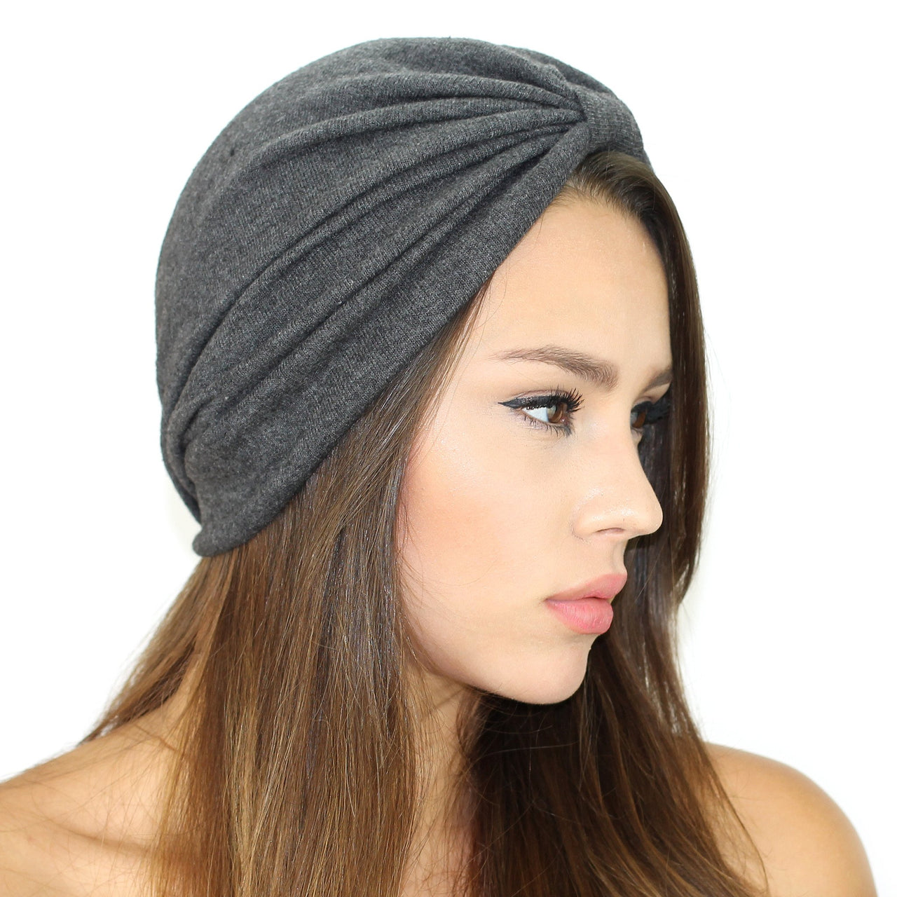 KRISTIN PERRY - Jersey Knit Turban - 1 COLOR -