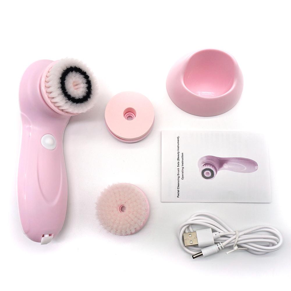 Savoy - 3-In-1 Electric Facial Cleansing Brush - 1 COLOR -