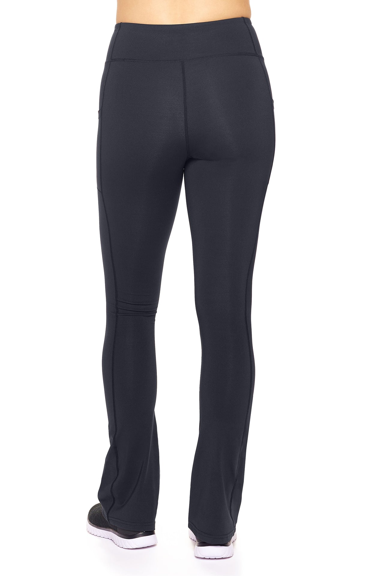 Women’s High-Waist Flare Legging W/Cell Pockets - 2 COLORS