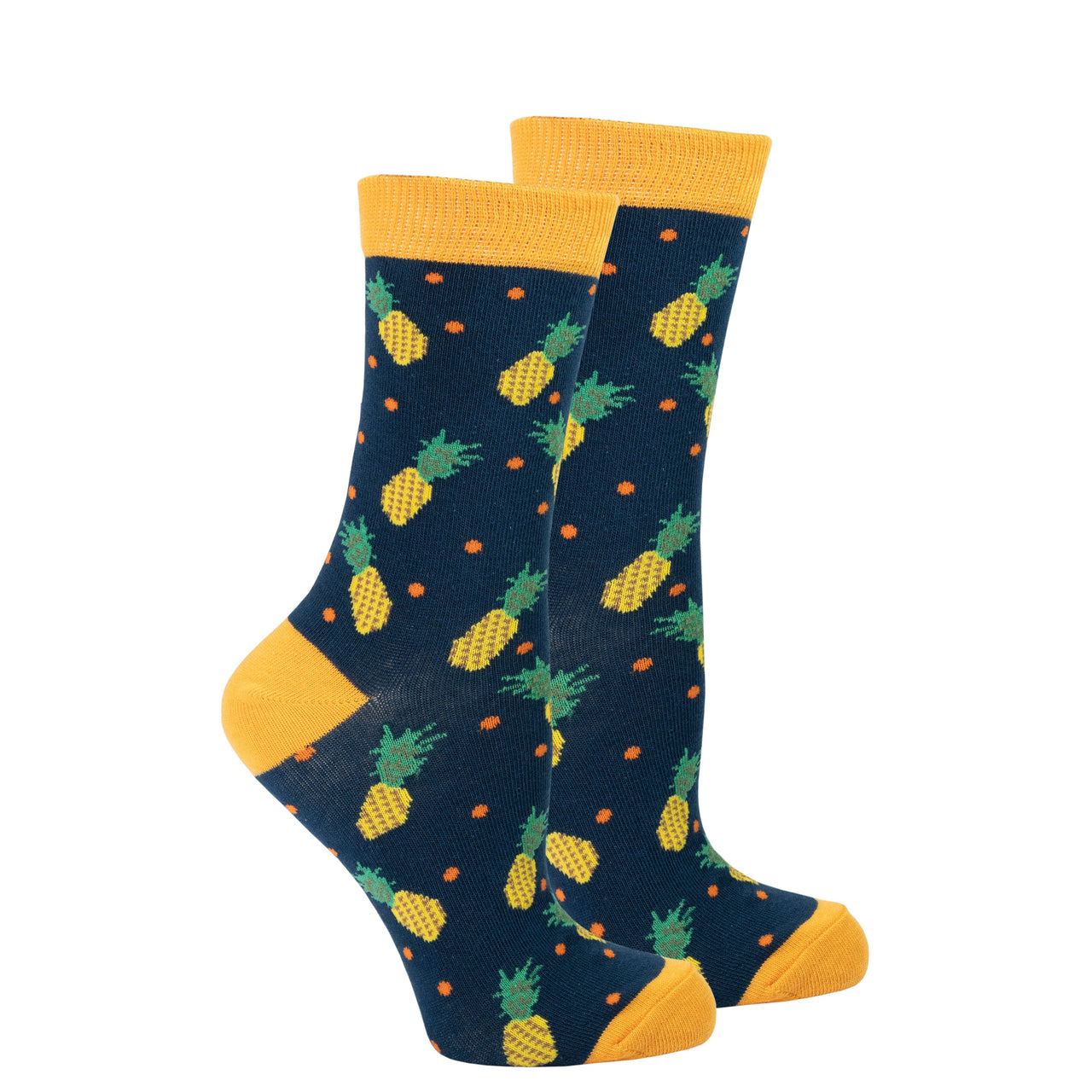 Women's Pineapple Socks - 1 COLOR -