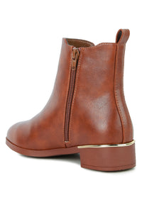 Thumbnail for London Rag - Yacht Winter Basic Ankle Boots - 2 COLORS -