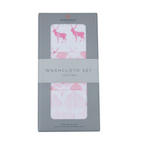 Thumbnail for Newcastle - Pop of Pink Cotton Washcloth Set 3PK -