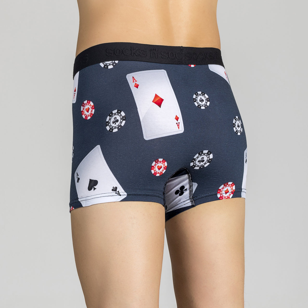 Men's Card Table Boxer Brief - 1 COLOR -