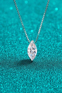 Thumbnail for 1 Carat Moissanite 925 Sterling Silver Necklace