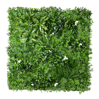 Thumbnail for SAMPLE Panel of White Oasis Artificial Vertical Garden (Small Sample) UV Resistant -