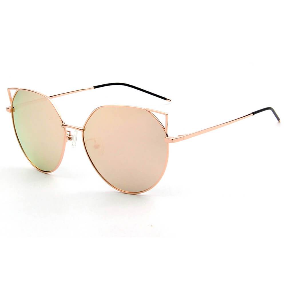 Provence | Women Polarized Round Cat Eye Sunglasses - 4 COLORS -