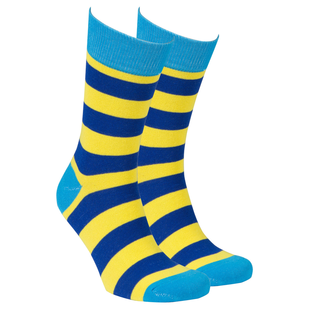 Men's Lemon Sky Stripe Socks - 1 COLOR -