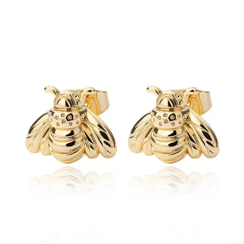 Ellison & Young - Bumble Bee Stud Earrings -