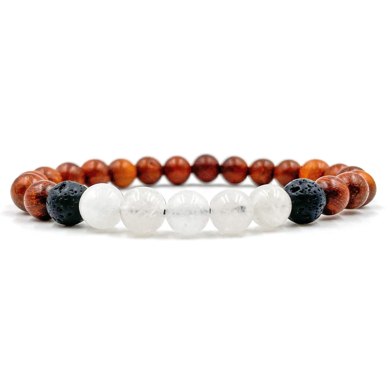 Kingston - Moonstone, Red Rosewood, & Lava Rock -