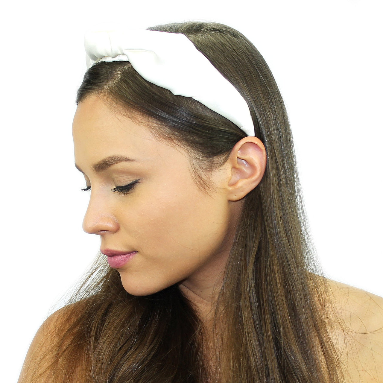 KRISTIN PERRY - Floral Silk Top Knot Headband - 6 COLORS / PATTERNS -