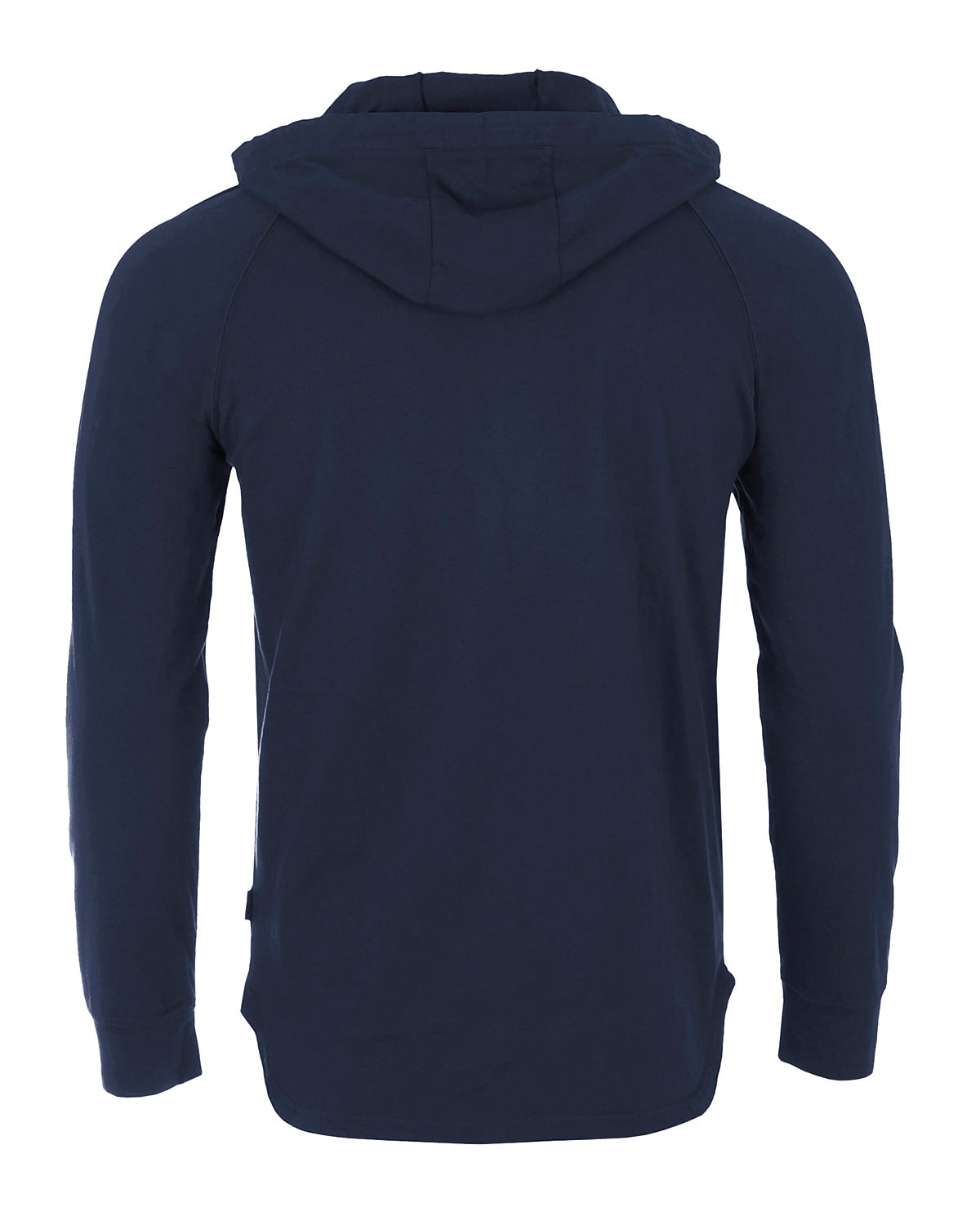 Men's Pigment Dyed Hoodie - Athletic v Neck Long Sleeve Henley Pullover Shirt - 1 COLOR