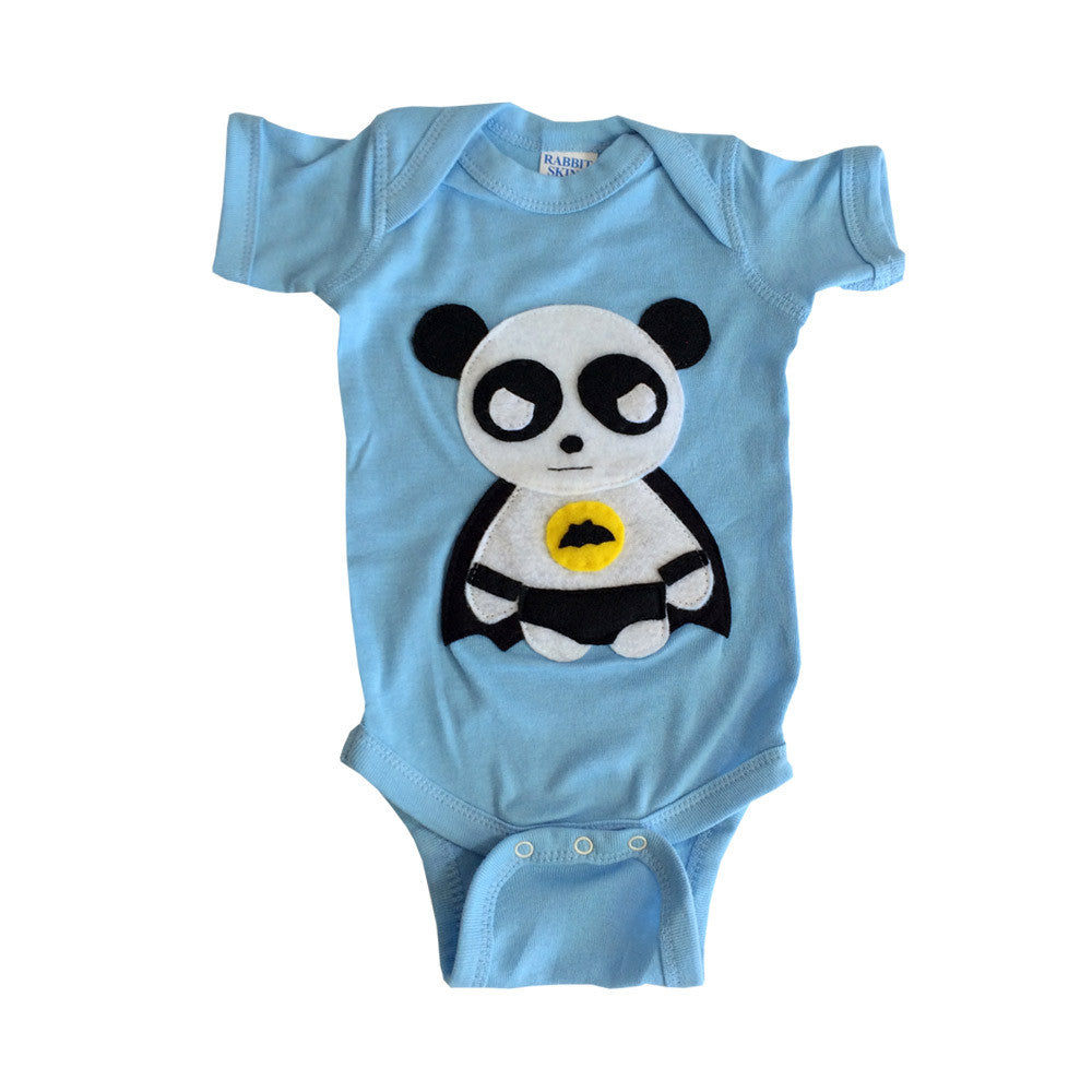 Super Hero Onesie - Team Super Animals - Flying Panda - 1 COLOR -