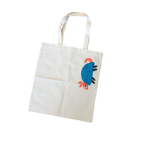 Thumbnail for mi cielo - Handy Ivory Tote Bag - upside down armadillo - We Love Texas! - 1 COLOR -